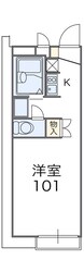 新石切駅 徒歩7分 2階の物件間取画像